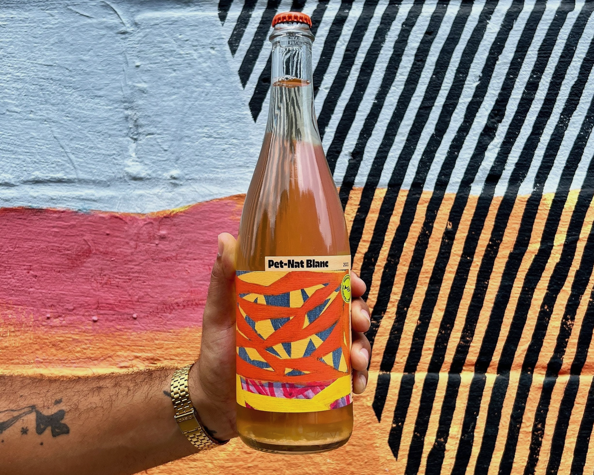 Pet-Nat by Mural City Cellars.