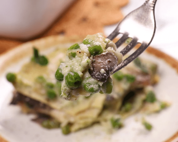 PA Preferred spring veggie lasagna.