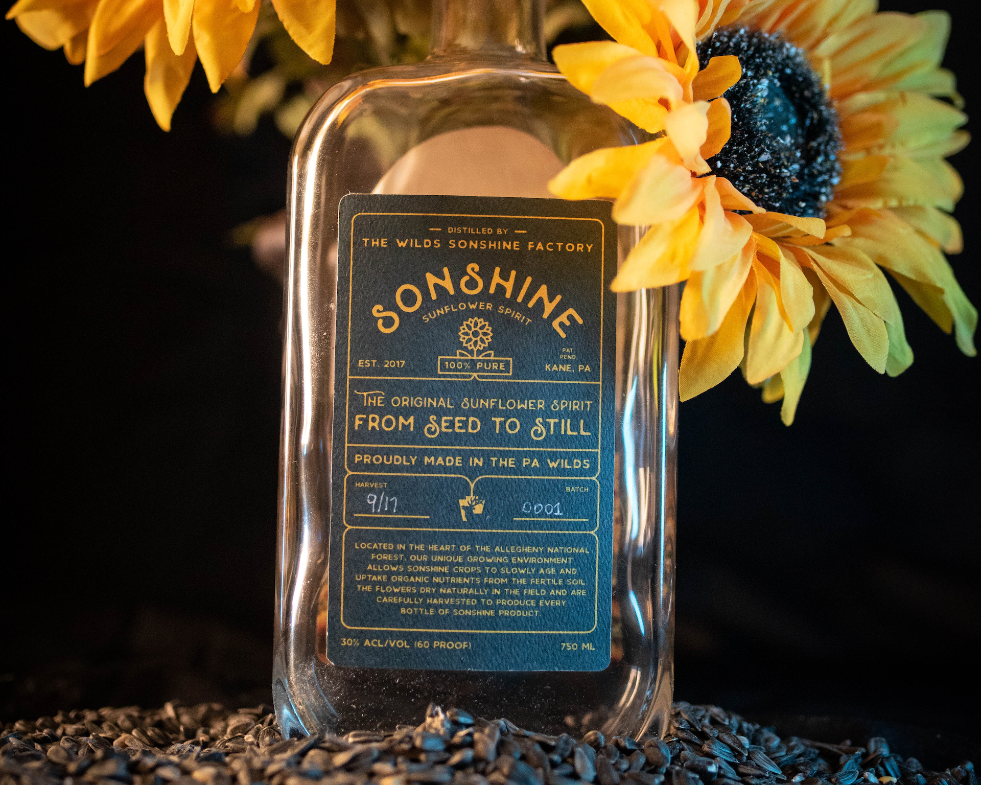 The Wilds Sonshine Original with seeds and flowers.