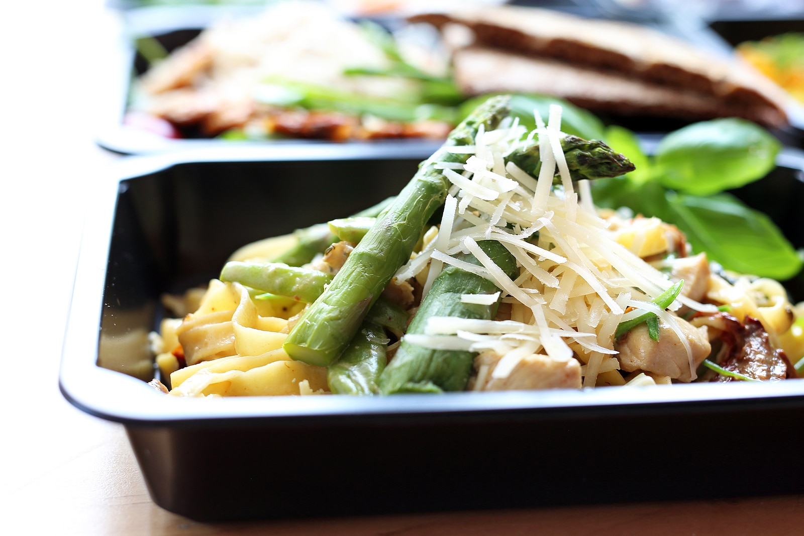 Box meal.