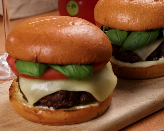 PA Preferred Balsamic Caprese Burger.