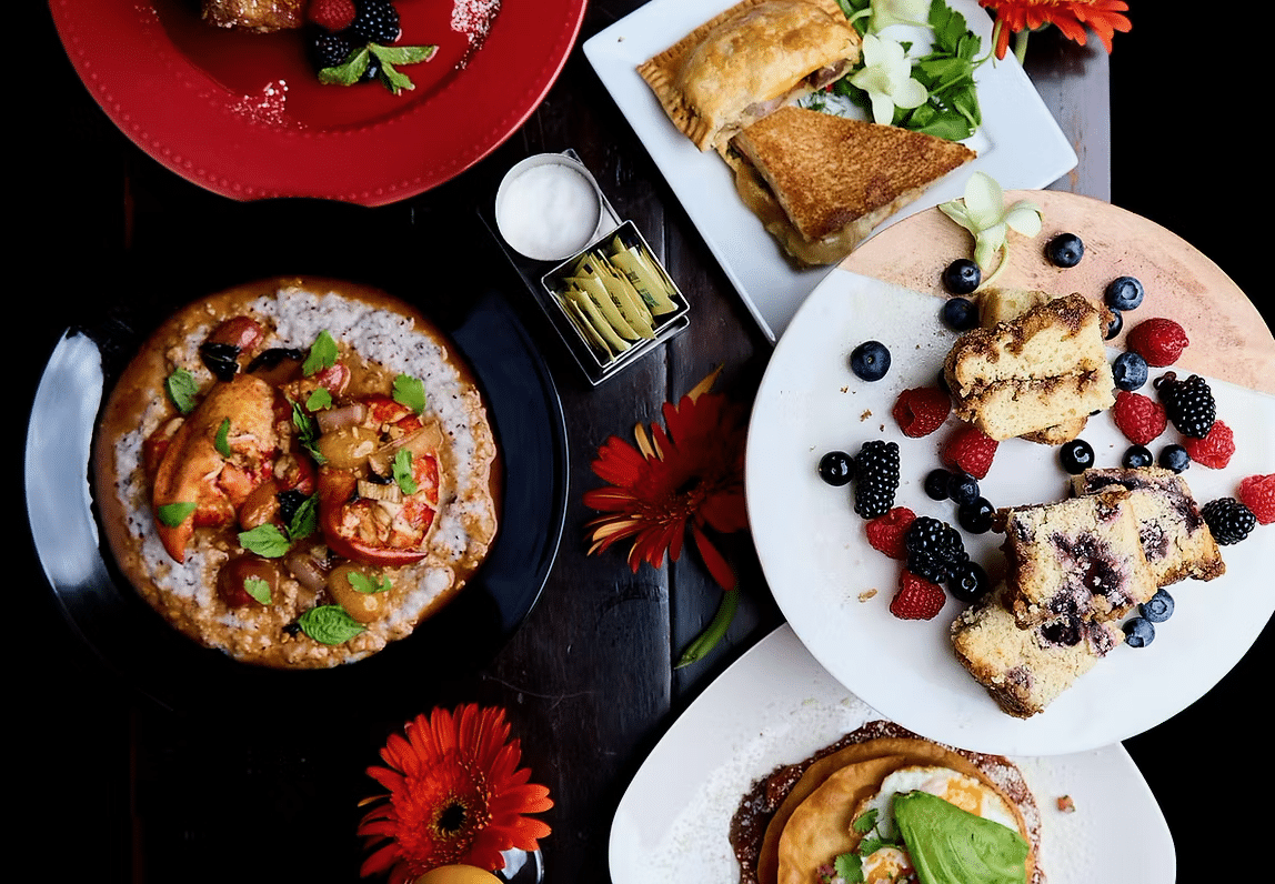 Coda Rouge dishes.
