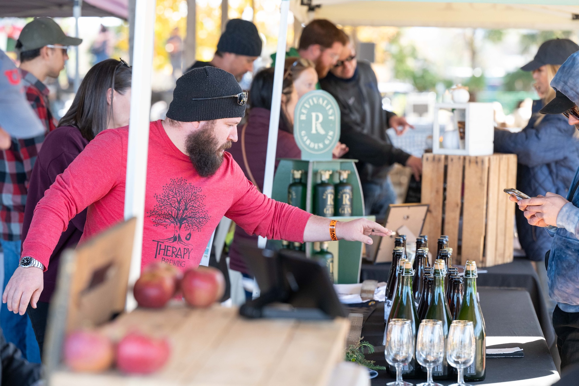 The Pouring Room at Good Food Fest.
