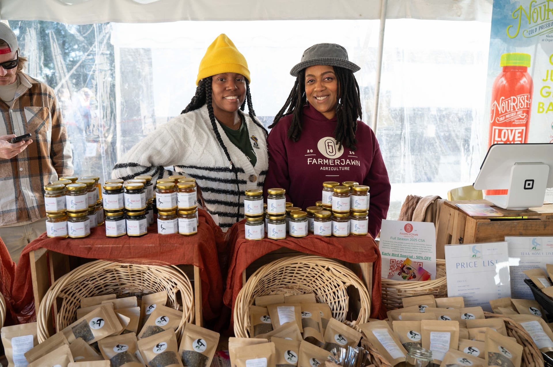 FarmerJawn at Good Food Fest.