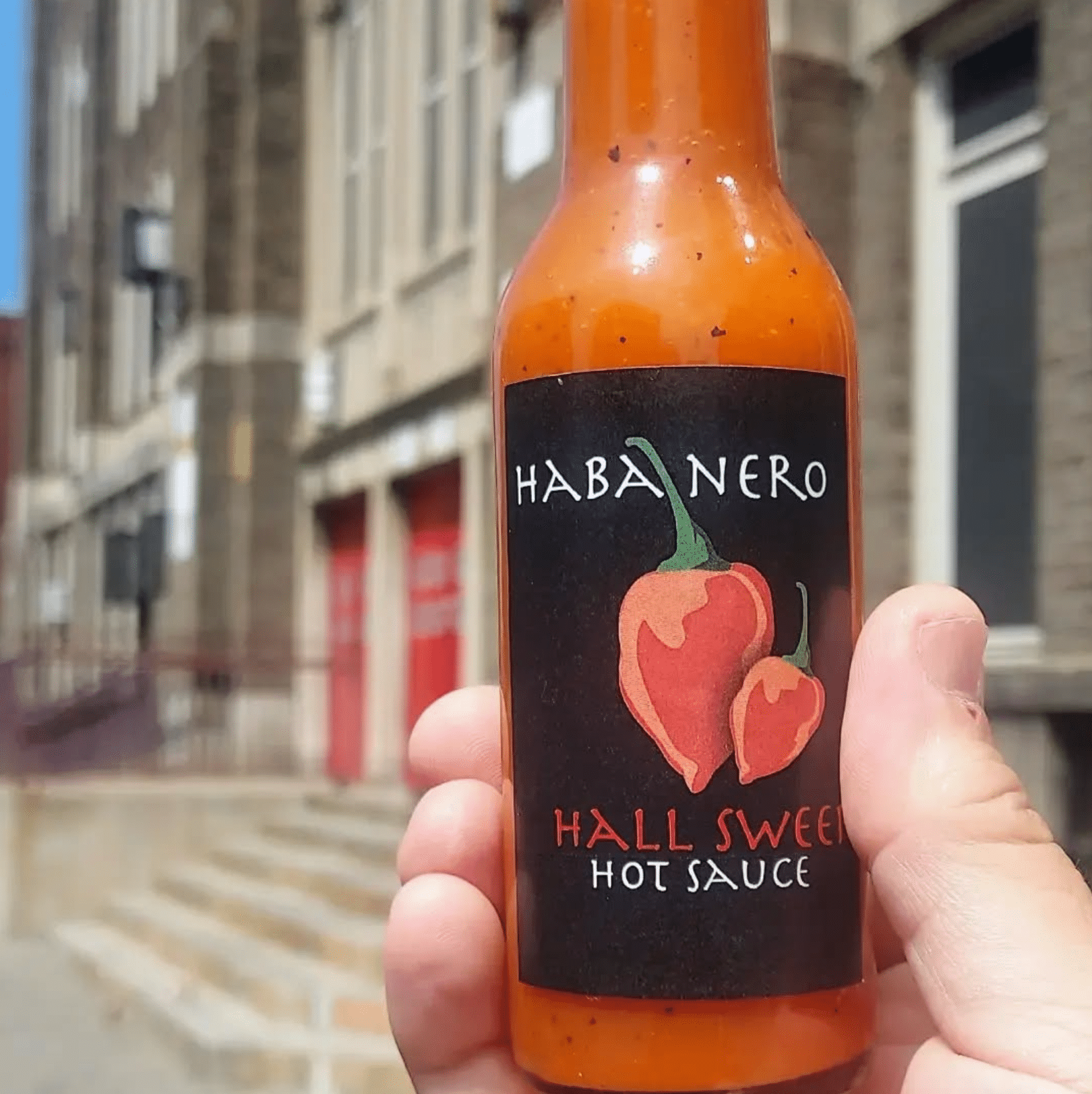 Hot sauce by the Culinary Arts students at Mastbaum High School.