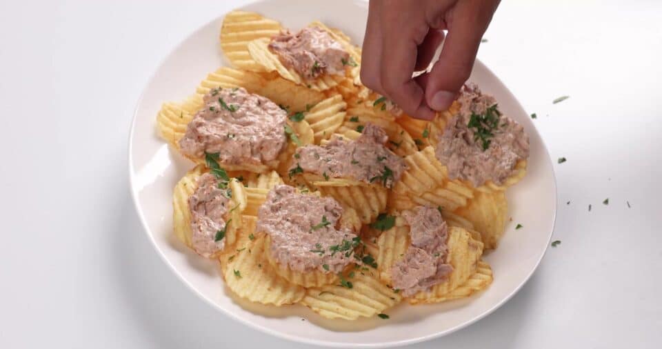 Nourish PA for Kids potato chip tuna bites.