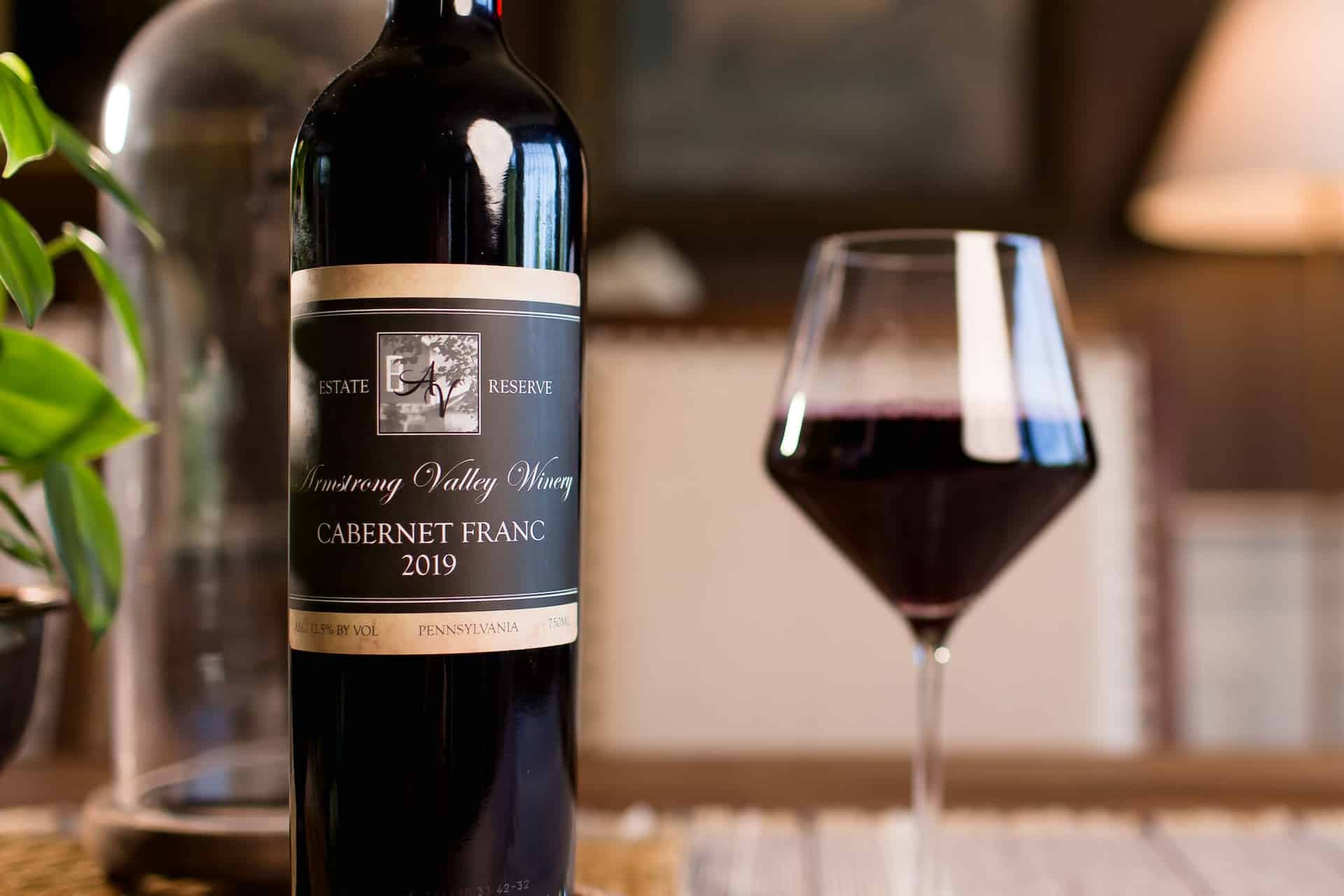 Cabernet Franc at Armstrong Valley Vineyard & Winery.