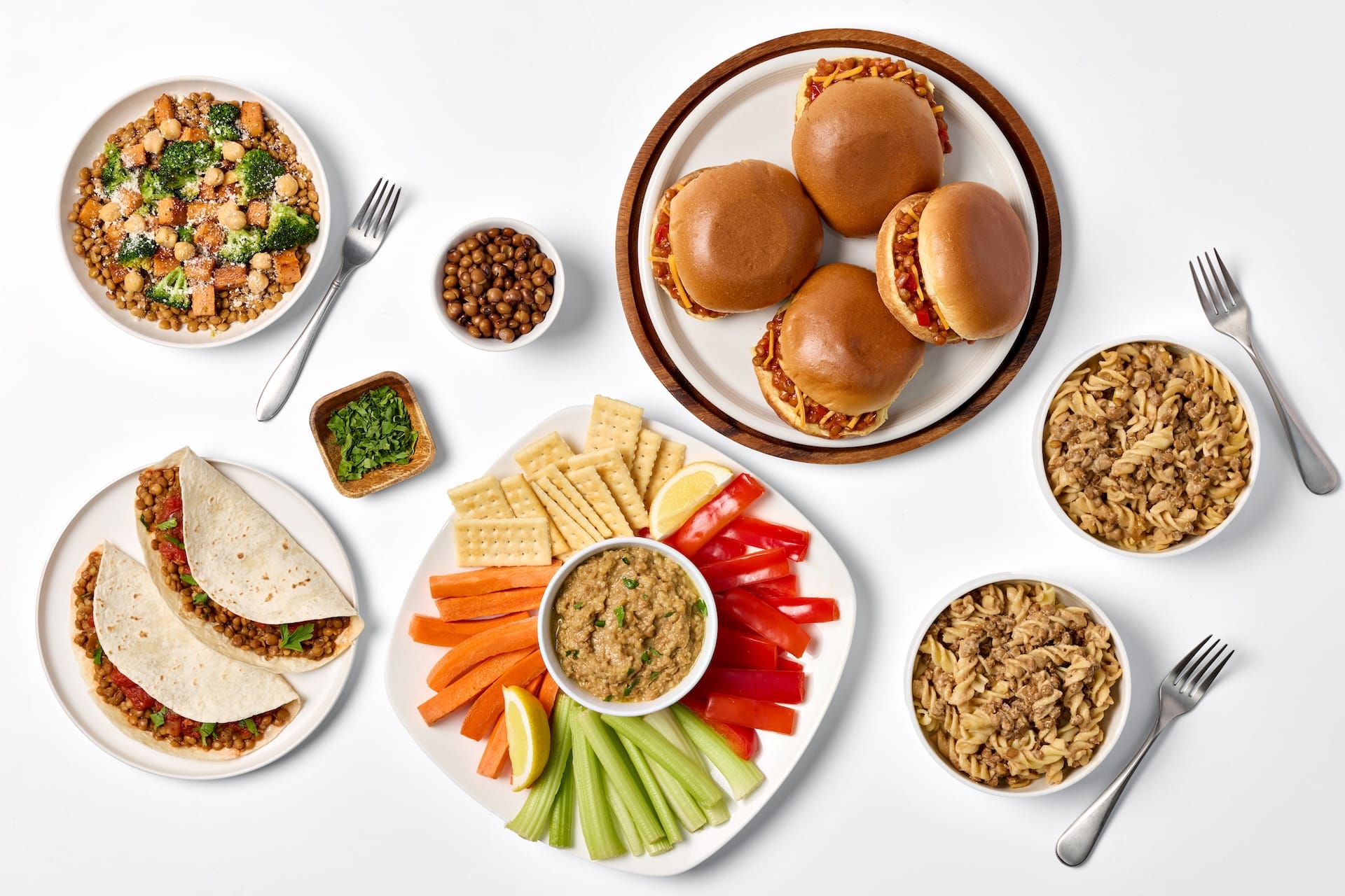 Nourish PA's 5 ways to use lentils.