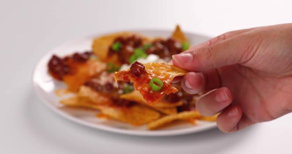 Nourish PA for Kids Microwave Chili Nachos.