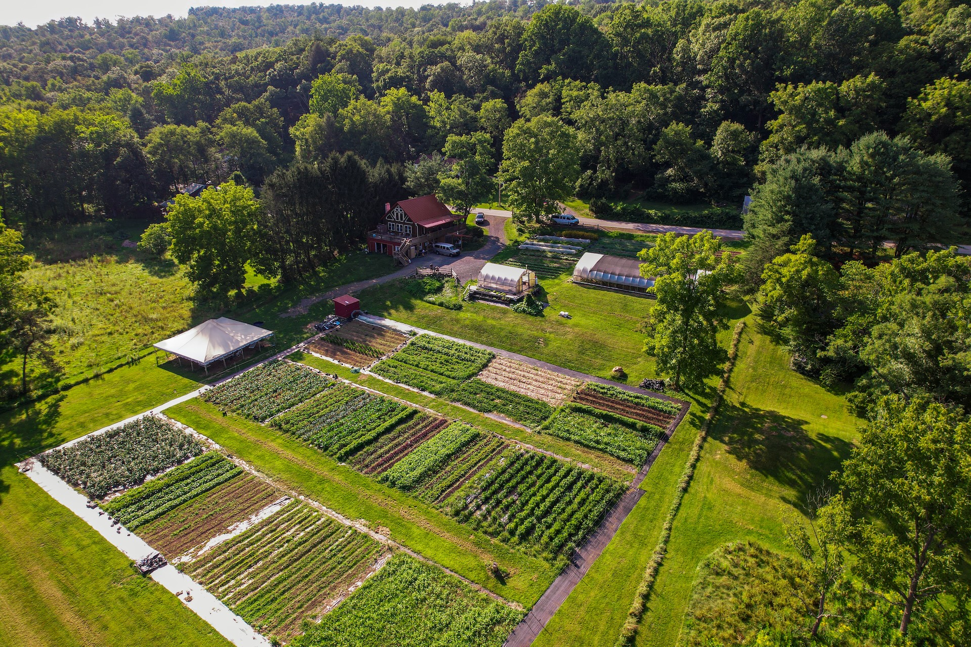 The LEAF Project farm view.