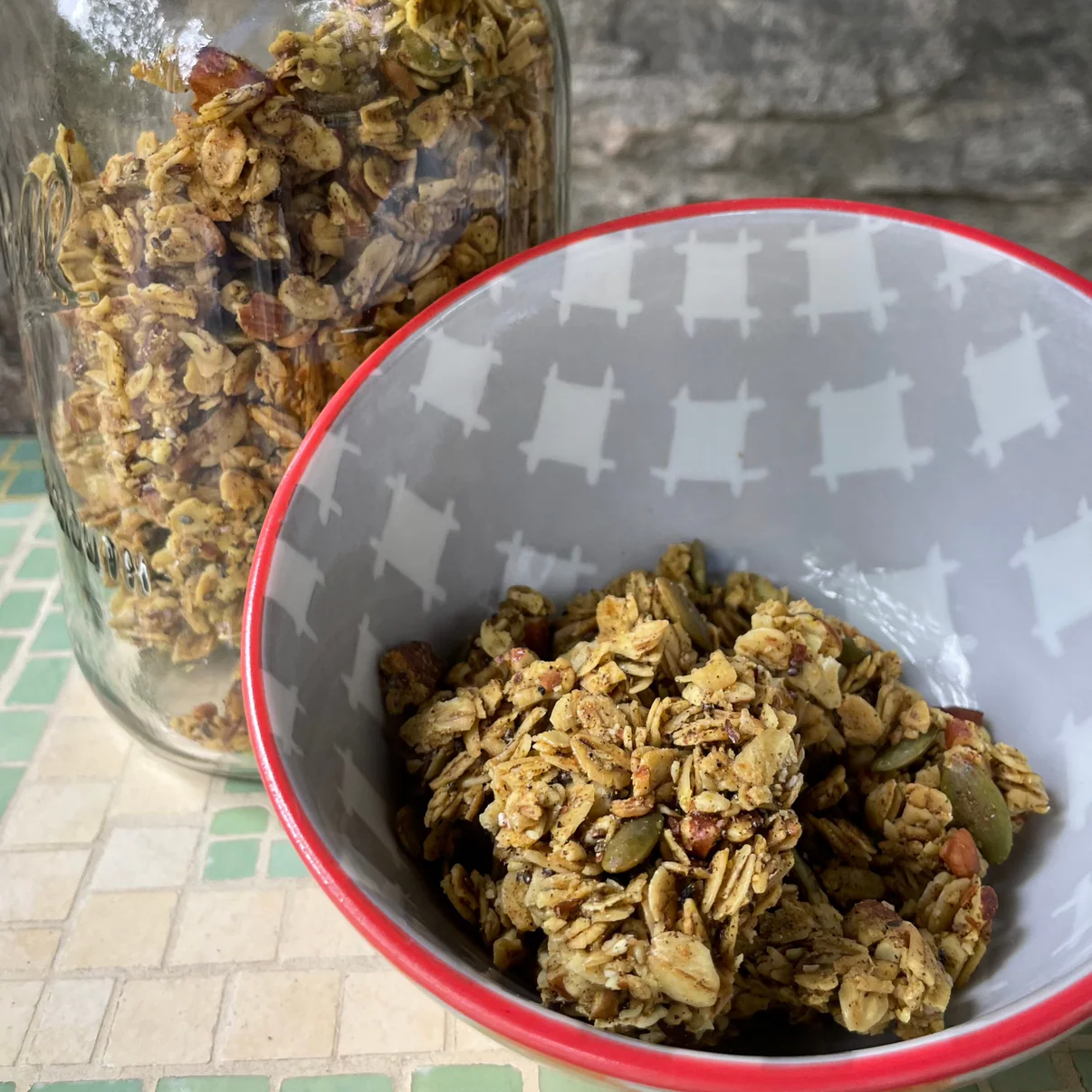 Unruly Nature Granola cha cha chai flavor.