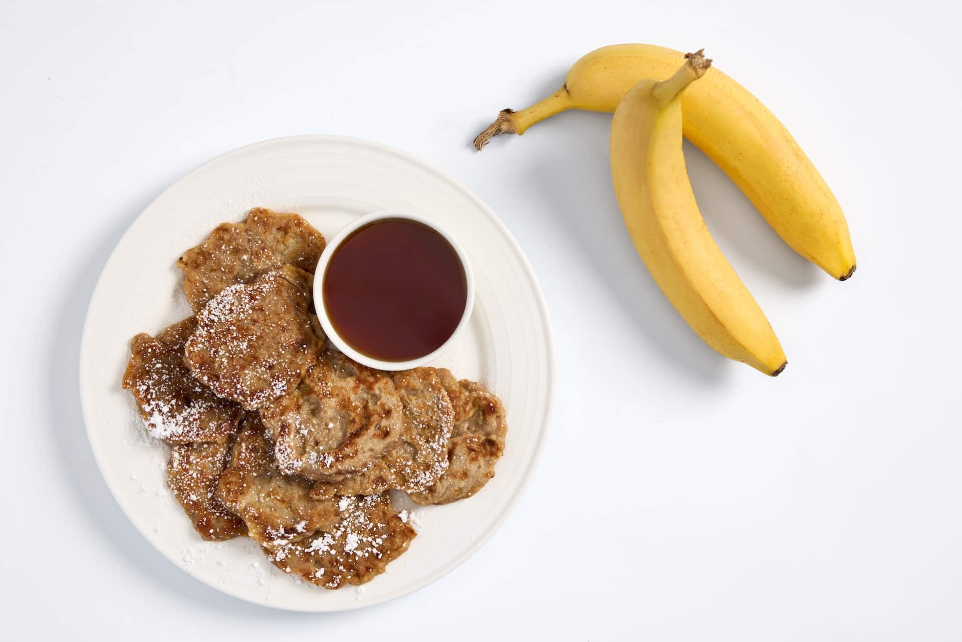 Nourish PA banana fritters.