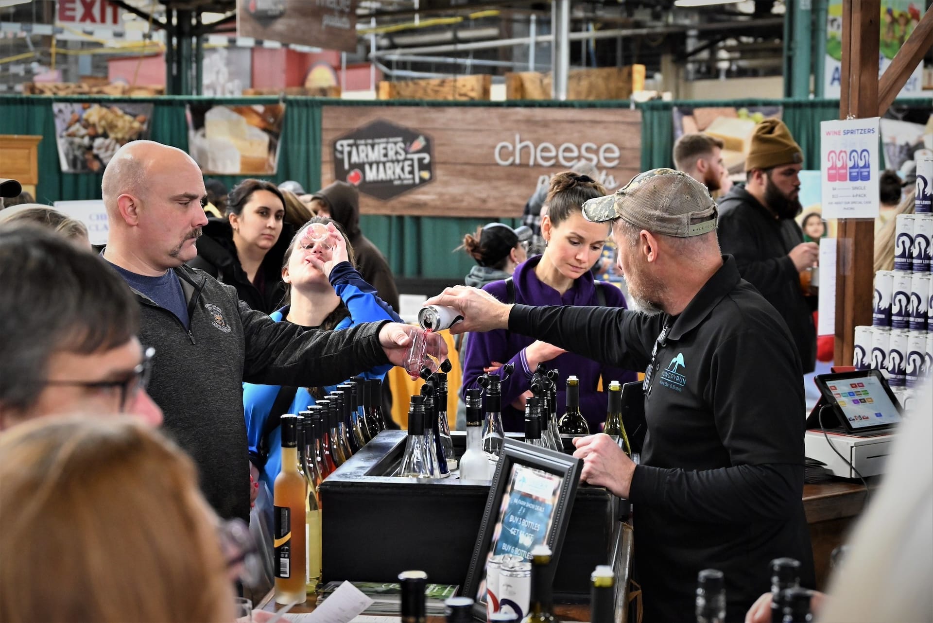 PA Wine Land at Farm Show.