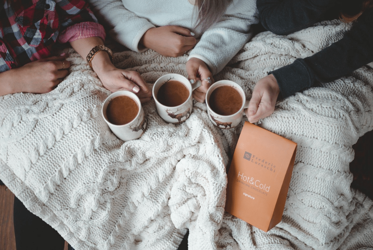 Frederic Loraschi Chocolate hot drinking chocolate.