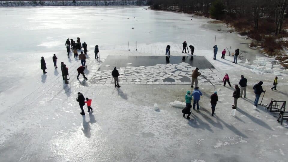 Tobyhanna Ice Harvest.