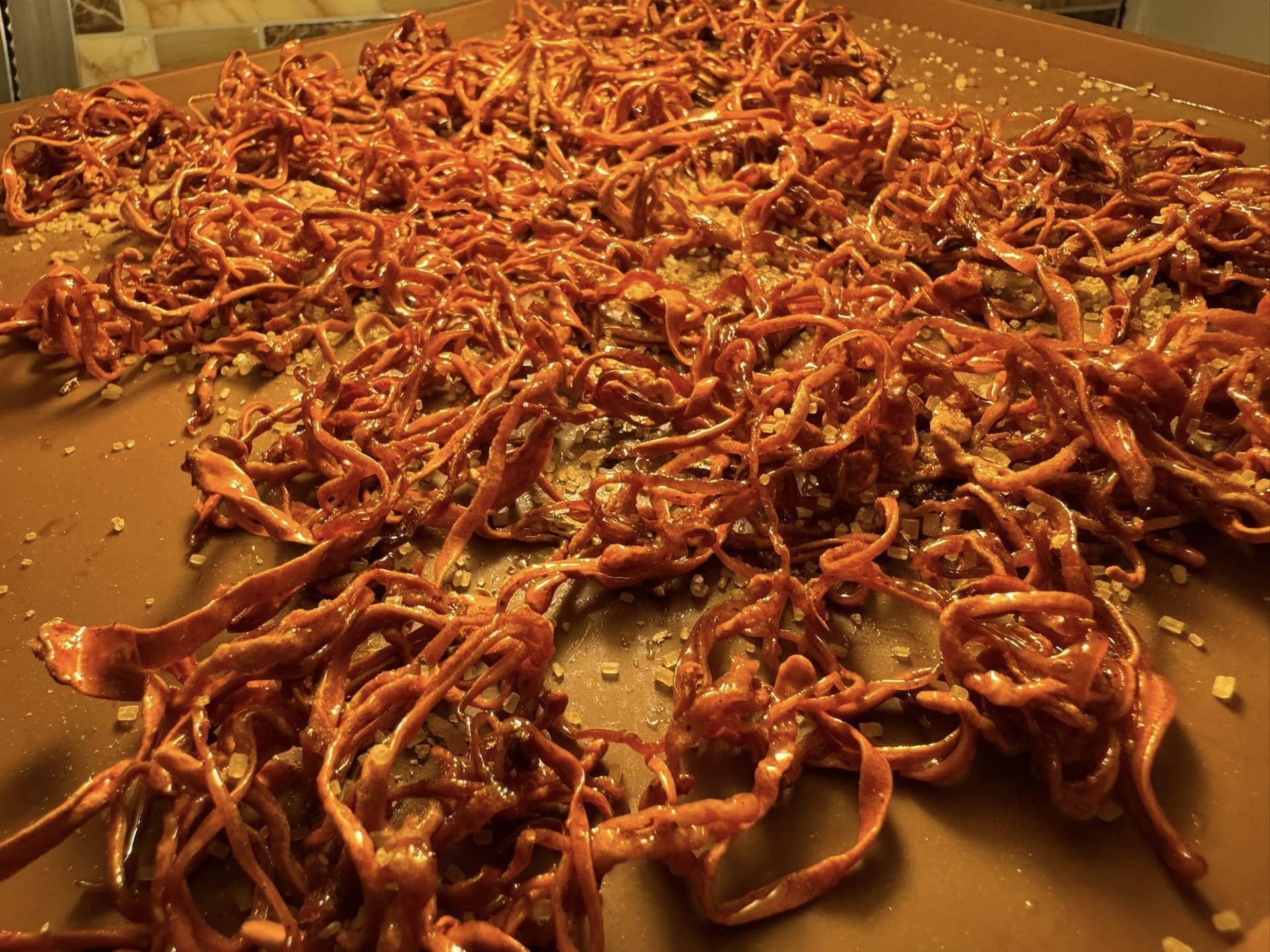 Mushroom candies by Flannel Roots Farm .