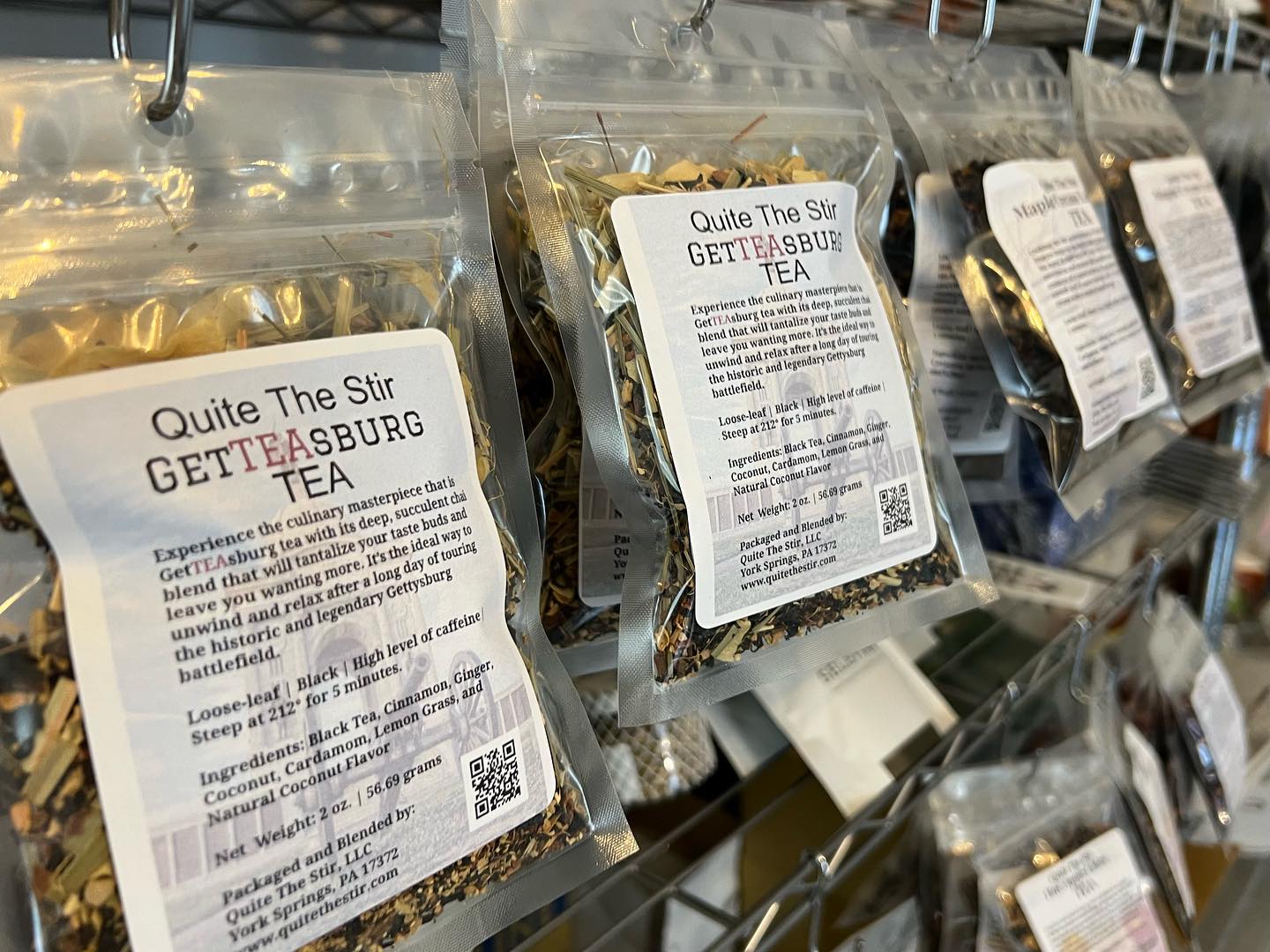 GetTEASburg tea by Quite The Stir.