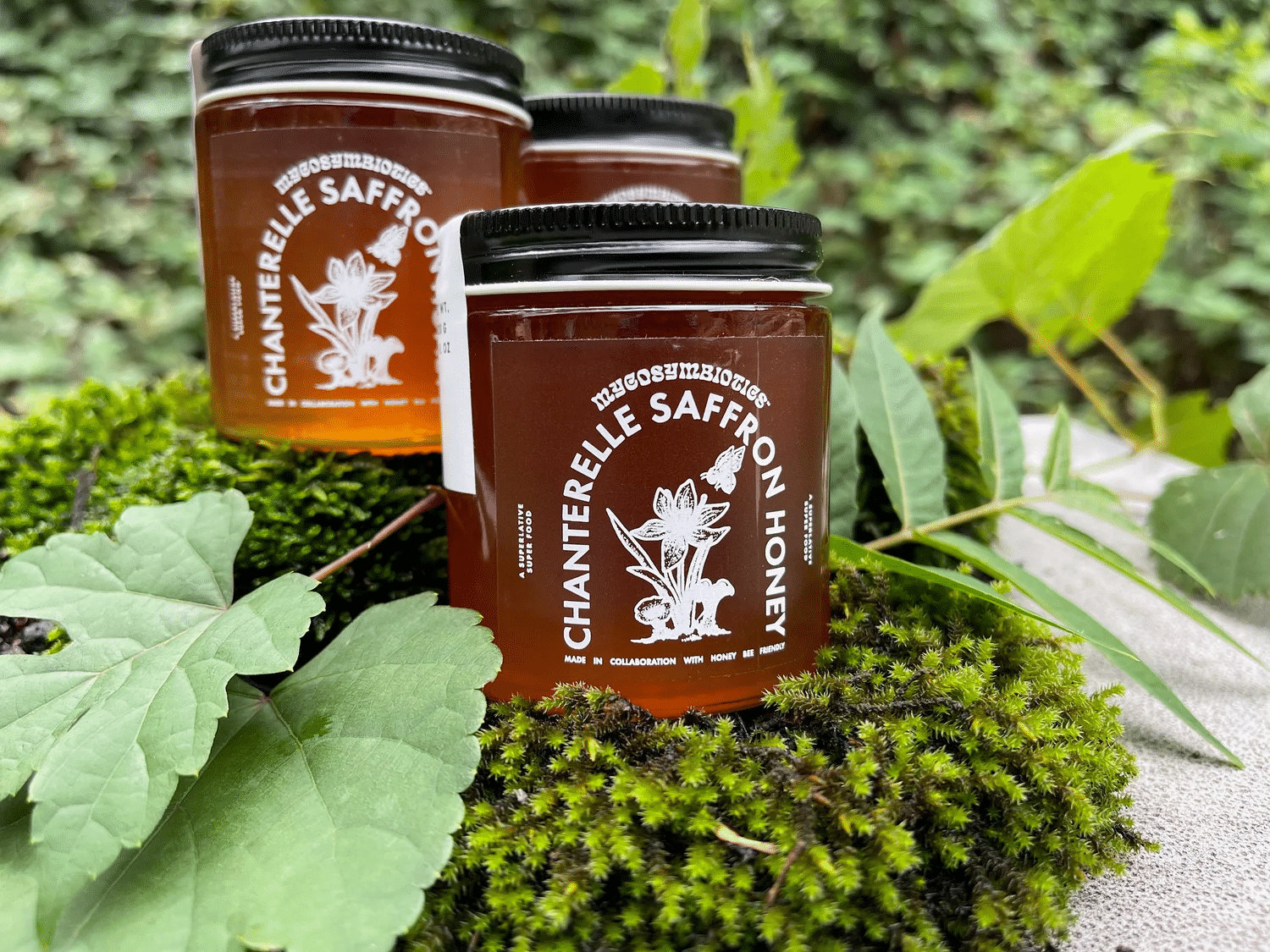 PA Preferred MycoSymbiotics makes saffron honey.