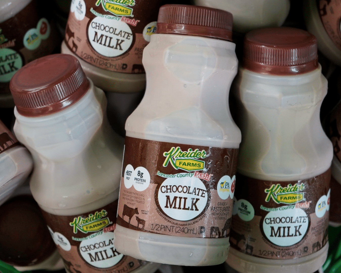 PA Preferred Kreider Farms chocolate milk.