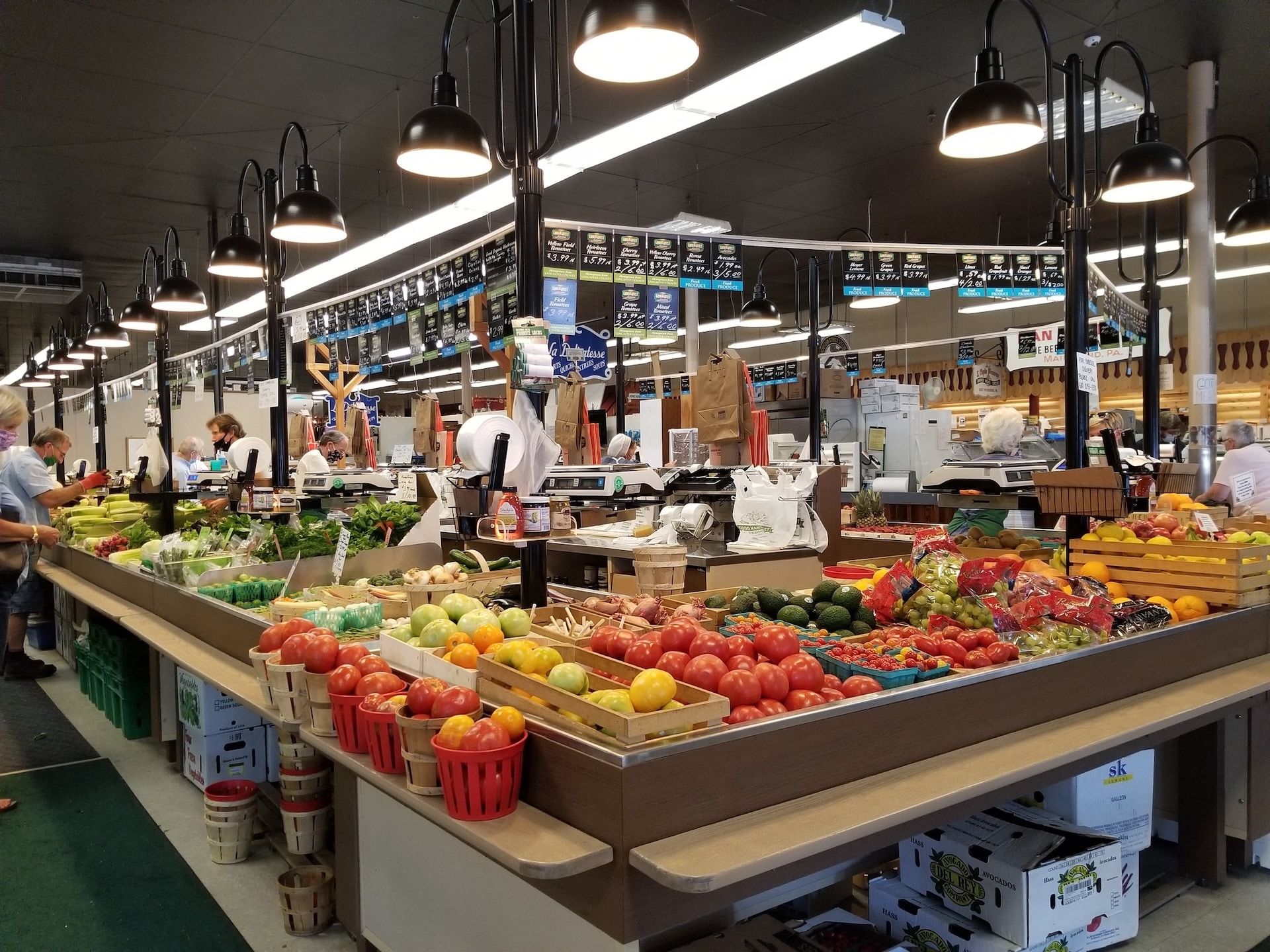 Good Harvest Farms at the Lancaster Farmers Market in Wayne, Pennsylvania.