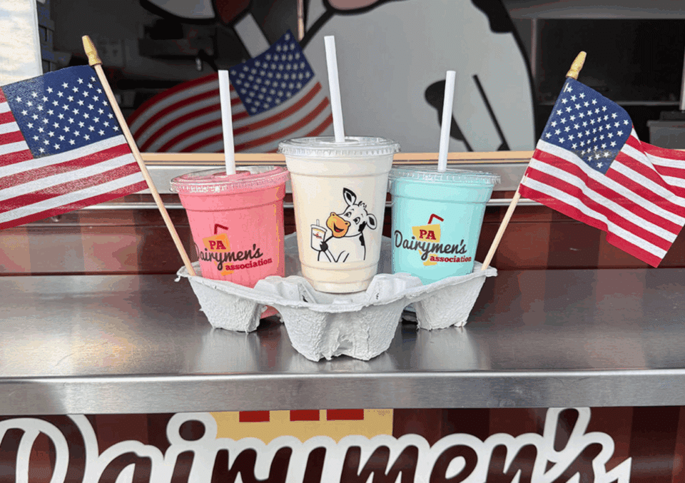 PA Dairymen's 2026 milkshake flavors for the PA Farm Show.