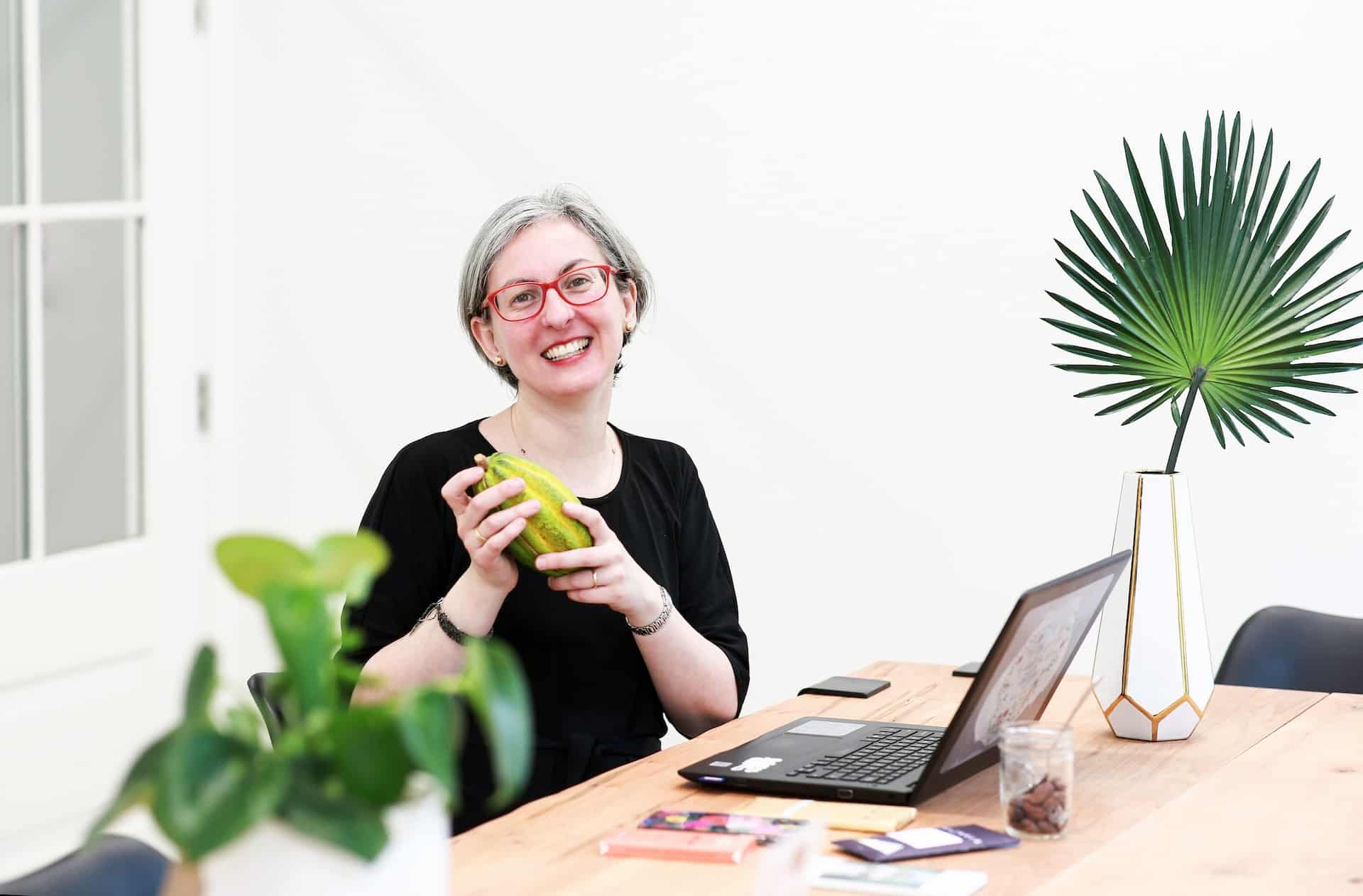 Estelle Tracy, chocolate sommelier.