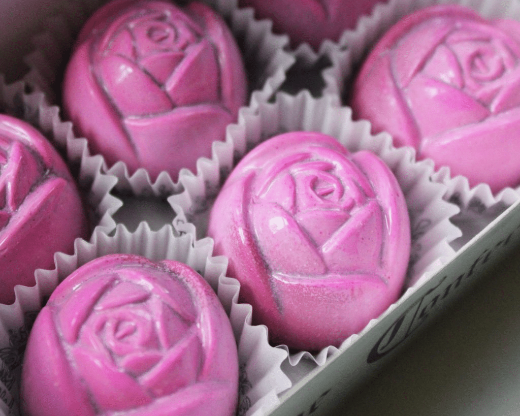Shane Confectionary Wild Rose Truffles.
