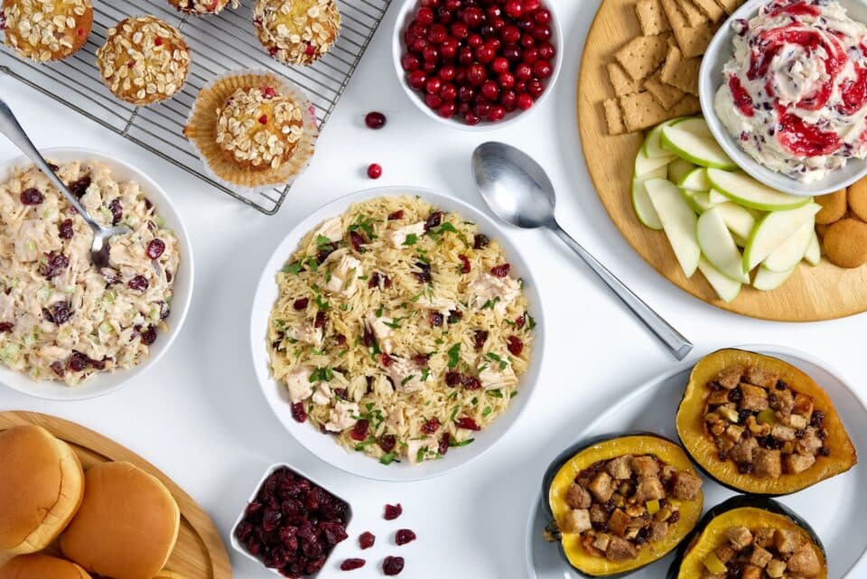 Nourish PA recipes for five ways to use cranberries.