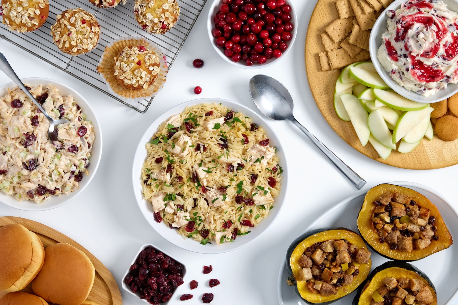 Nourish PA recipes for five ways to use cranberries.