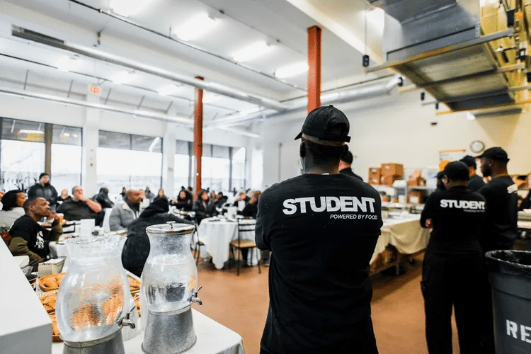 Class learning at Community Kitchen PGH.