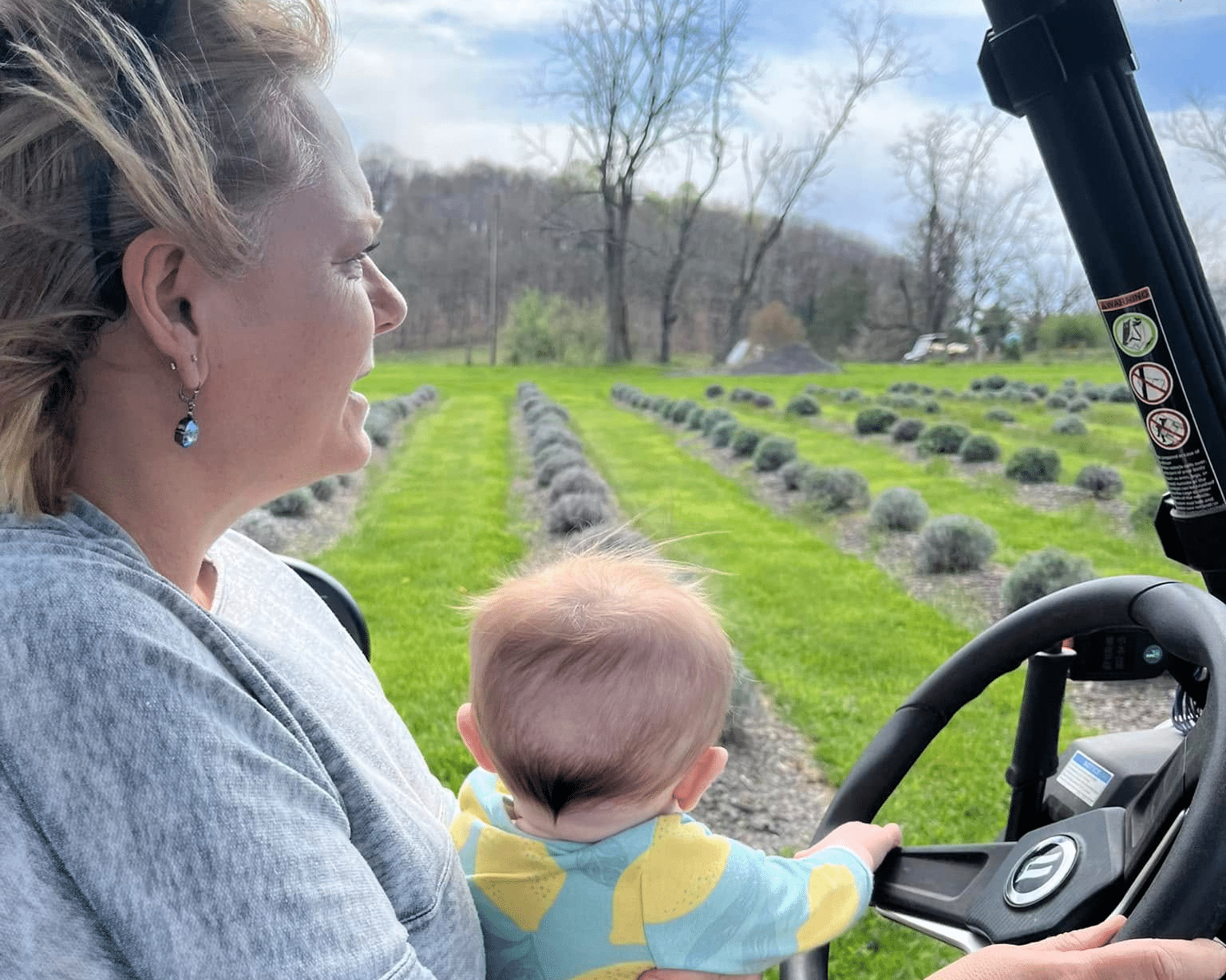 Sally Miller of Willow Springs Lavender.