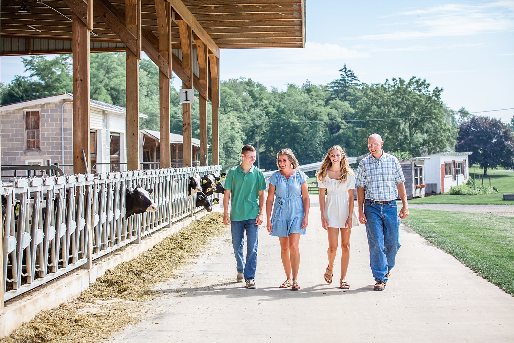 Maola Local Dairies Burkholder family.