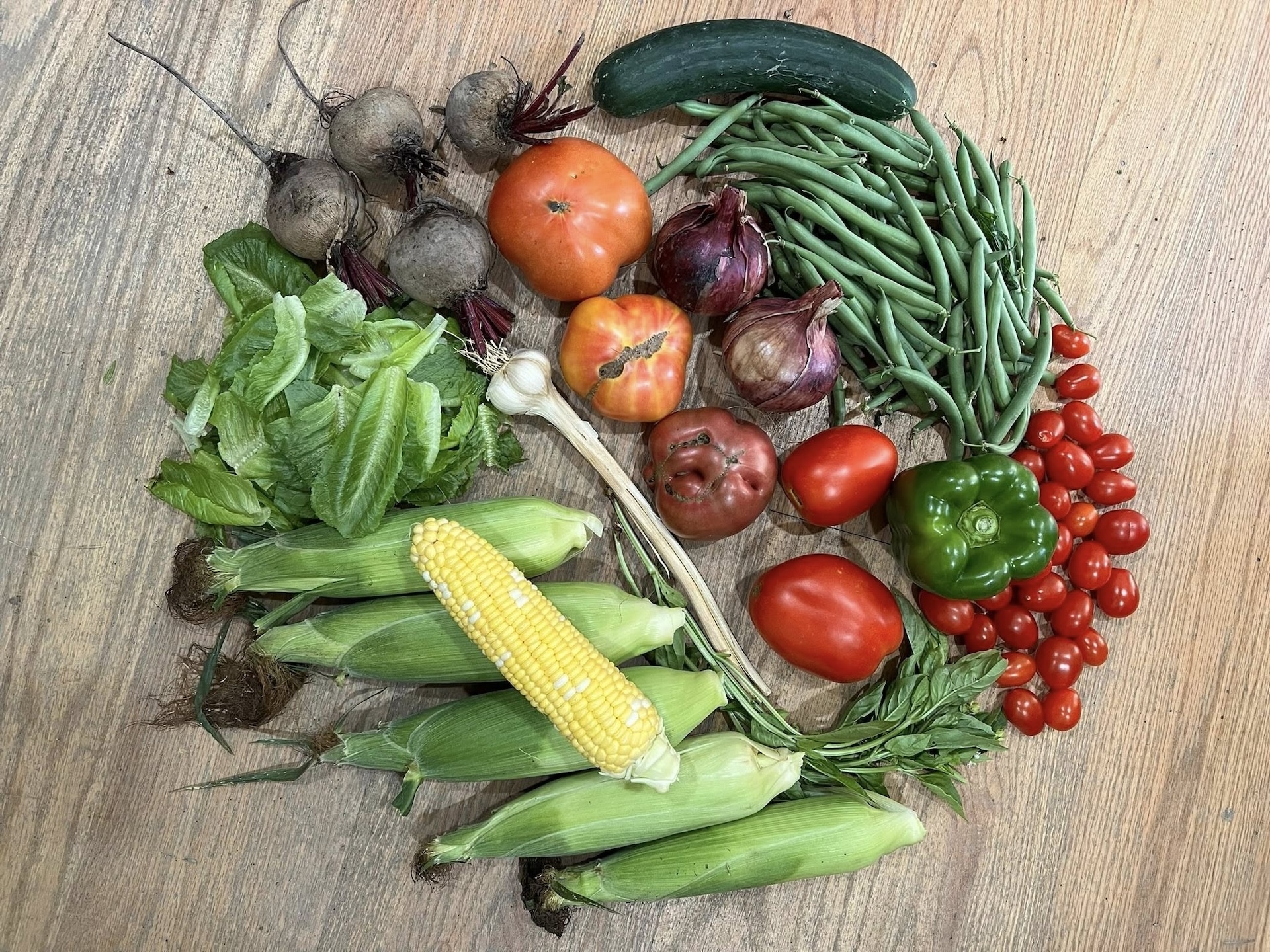 A Spiral Path Farm CSA share.