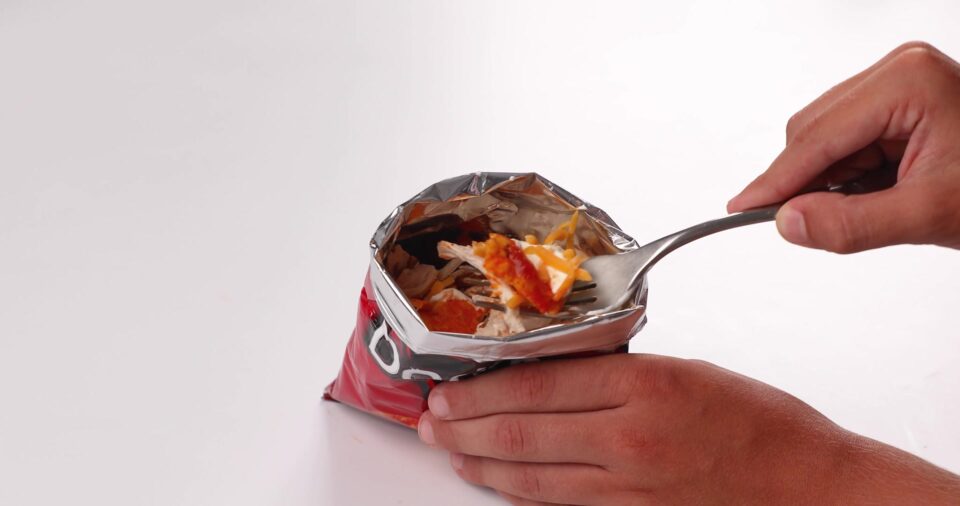 Nourish PA microwave walking tacos.