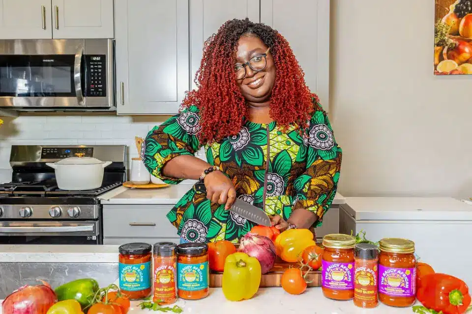 The Saucy African founder Janet Digber-Williams.