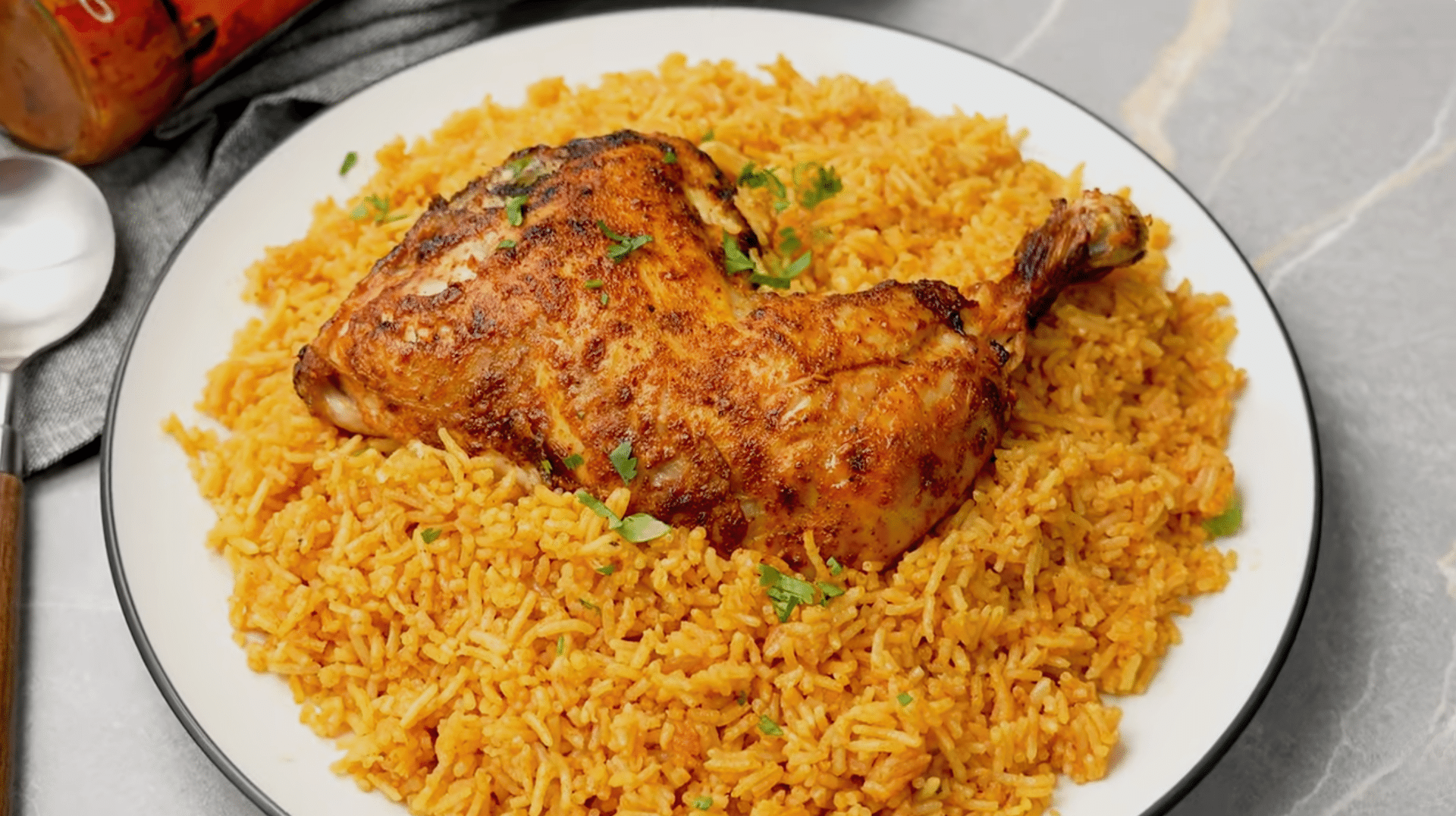 The Saucy African Jollof rice