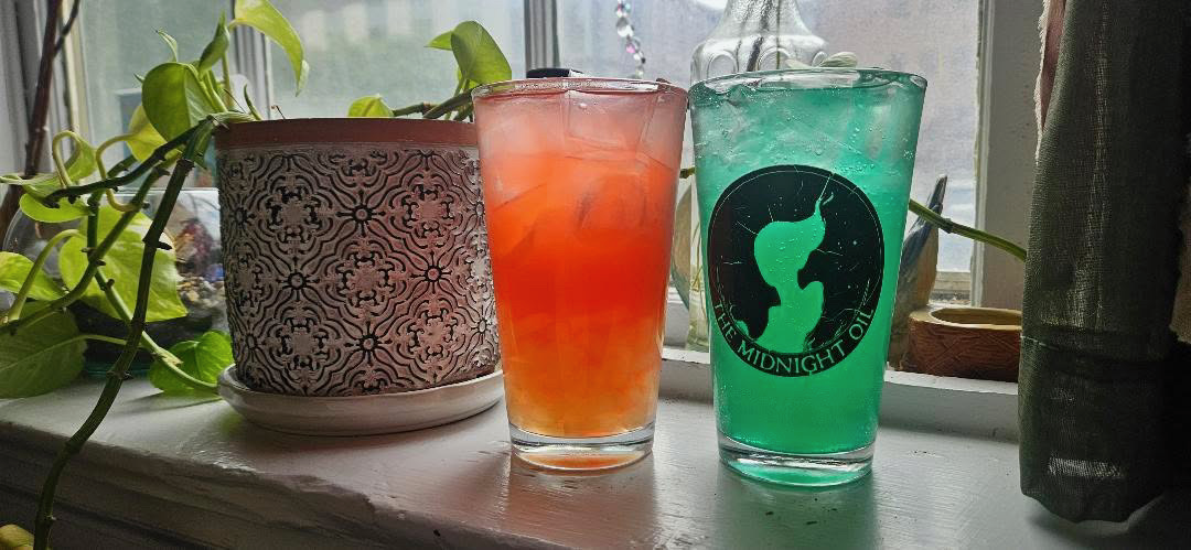 NA Pride drinks at Midnight Oil in Lancaster.