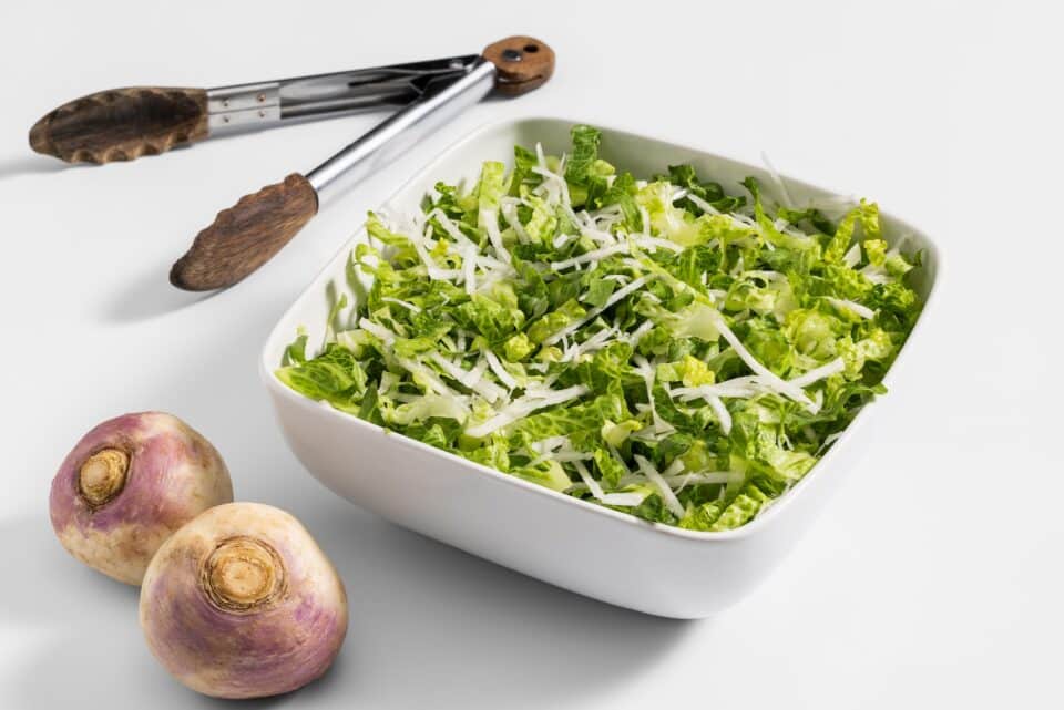 Nourish PA Spring Turnip Citrus Slaw by Tashelle Darby.