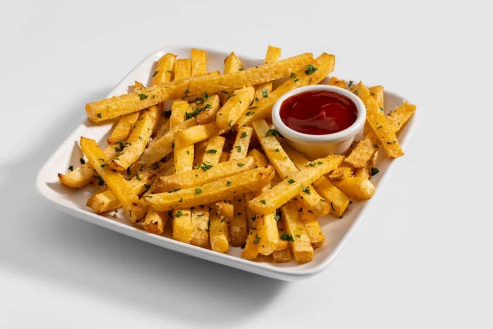 Parmesan crusted fries.