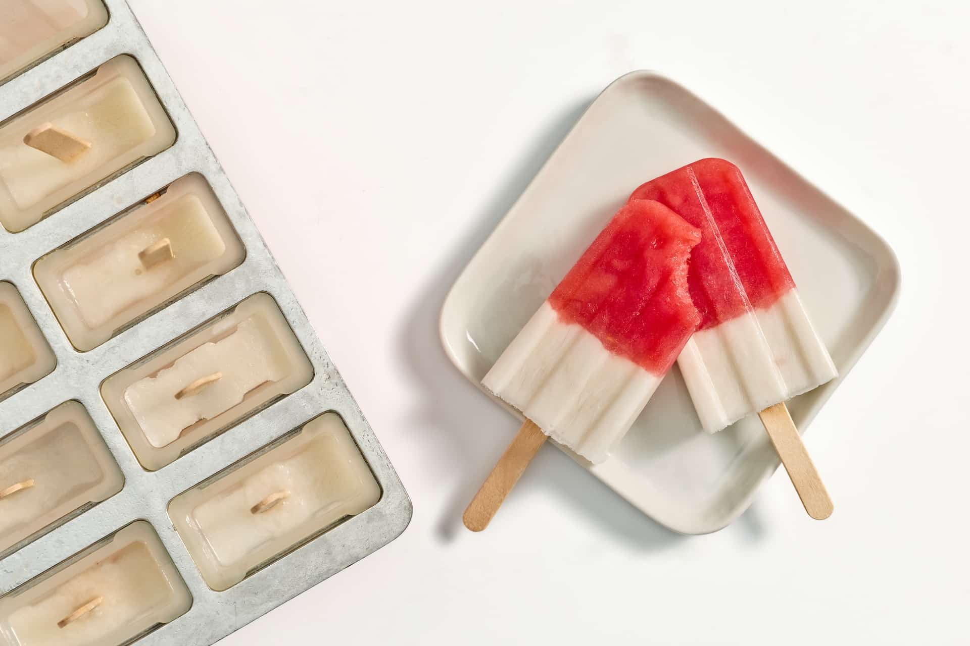 Nourish PA watermelon coconut popsicles.
