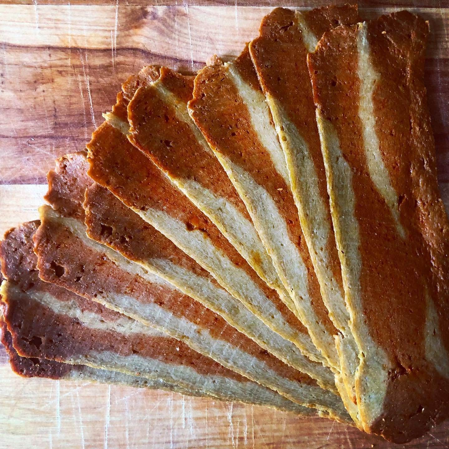 Self-Reliant Seitan bacon.