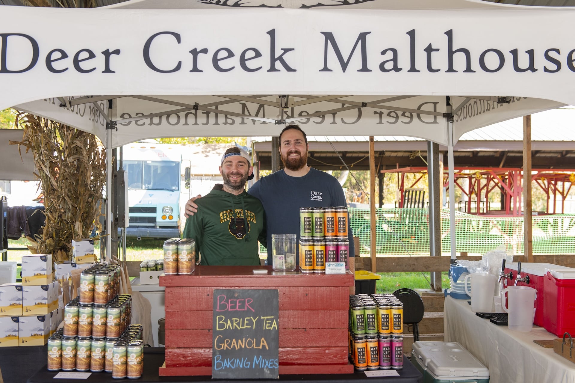 Deer Creek Malthouse at Good Food Fest.