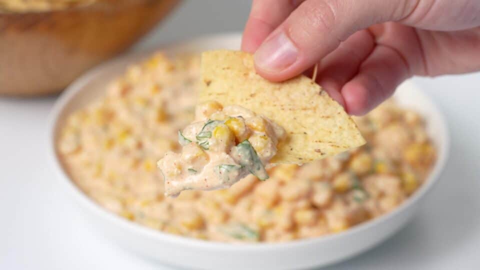 Nourish PA street corn dip.