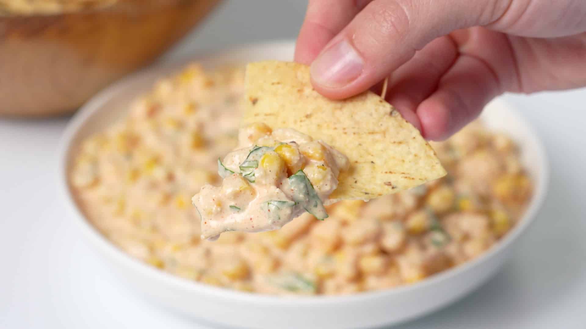 Nourish PA street corn dip.